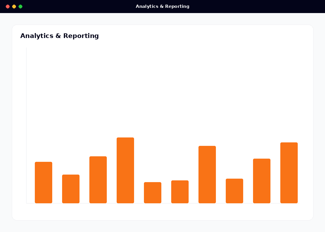 Analytics & Reporting