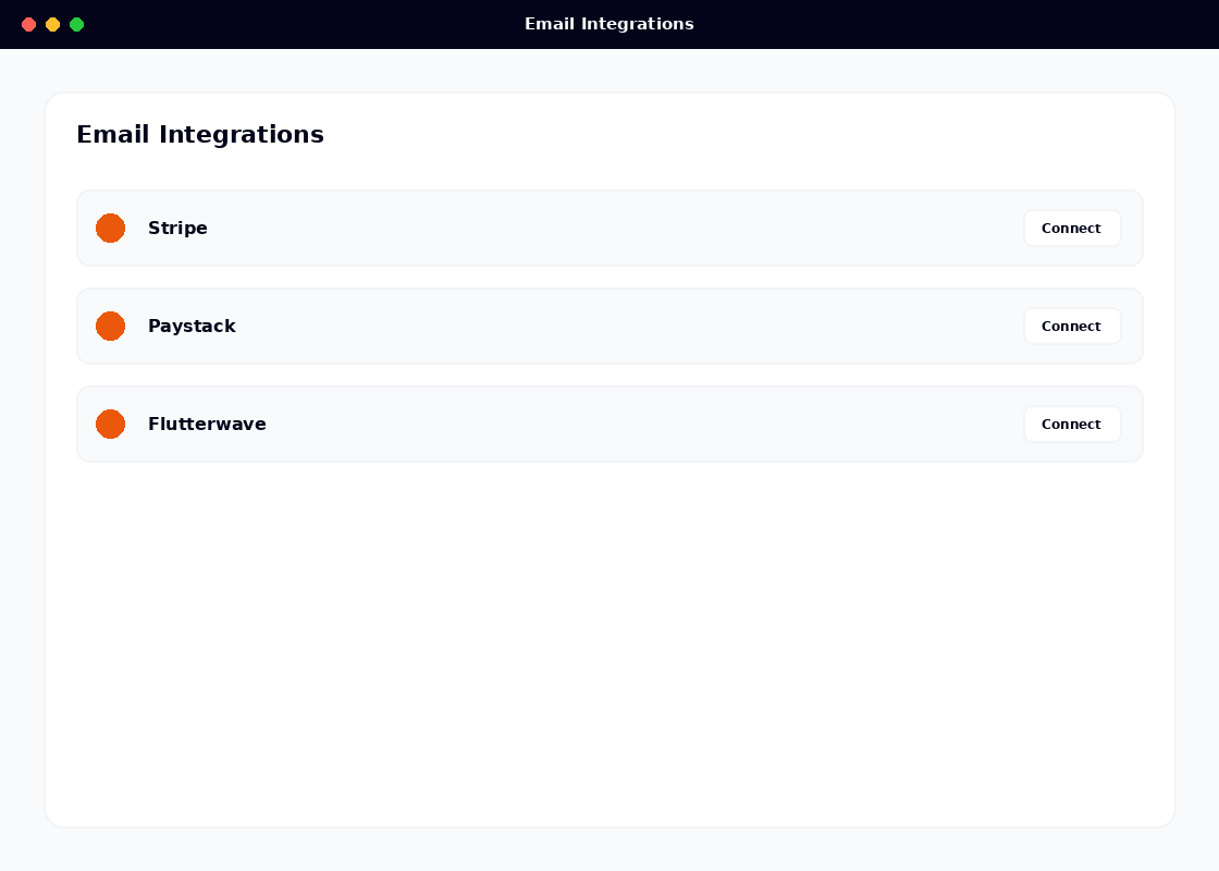 Email Integrations